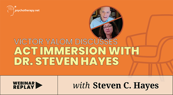 Victor Yalom bespricht ACT Immersion mit Dr. Steven C. Hayes
