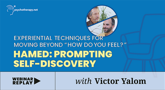 Erfahrungstechniken, um über das „Wie fühlst du dich?“ hinauszugehen – Hamed - zur Selbstfindung anregen